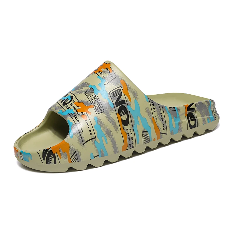

New Arrivals Unisex Summer Yeez Slides Slip On Breathable Cool Beach Sandal Lightweight Inspired No YZY Slippers Plus Size 35-46
