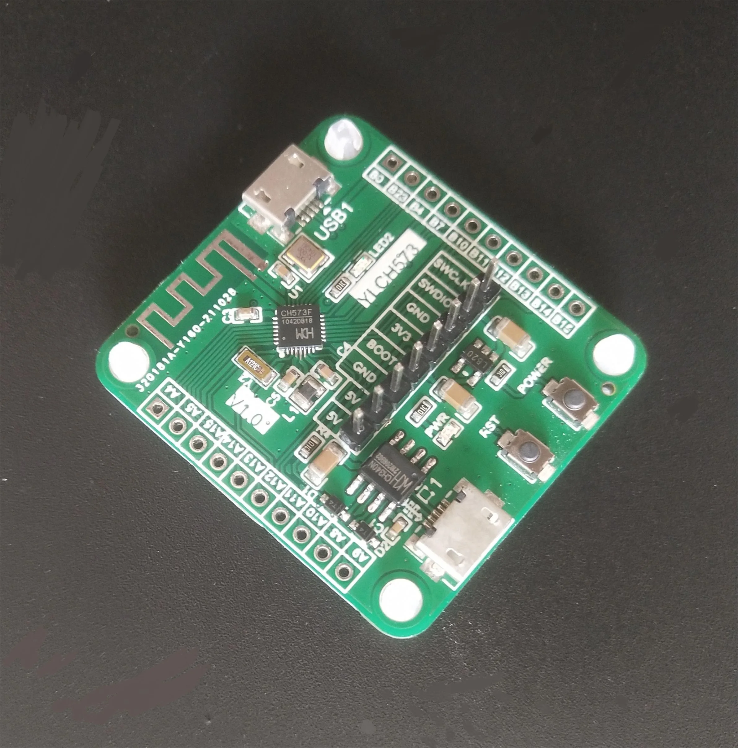 

CH573F Ch573 BLE4. 2 разновидная панель с оценкой устройства USB/Hos