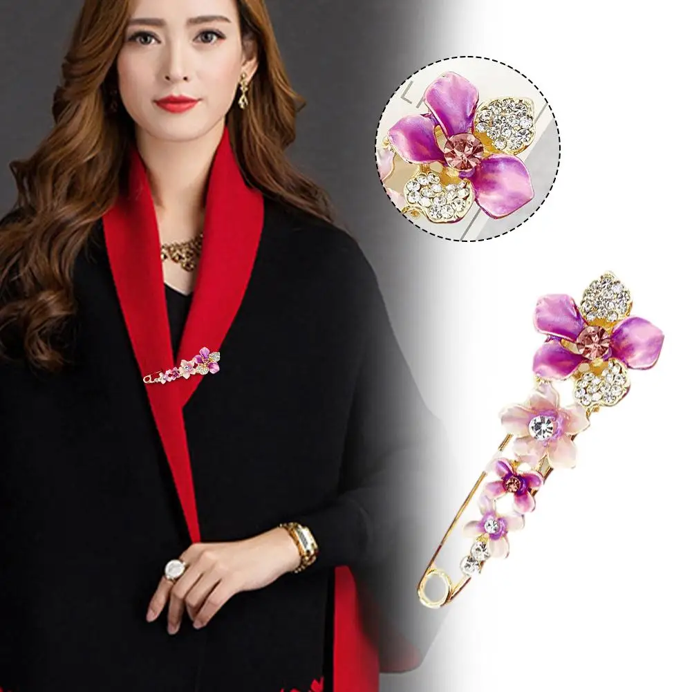 Рисунок 2 - Роскошная брошь в виде цветка шаль