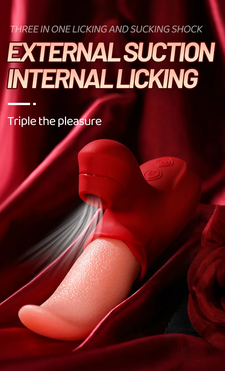 Tongue Vibrator Clitoris Stimulator And Sucking Masturbator_voghion.com