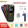 SERVO B25 Mini Mobile Phone 2 SIM Standby Bluetooth Dialing Magic Voice Sync Music Blacklist Durable Little Telephones Low-Price 1