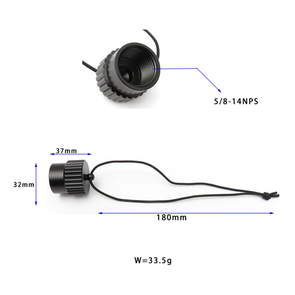 Diving Dust Cap for Scuba Tank Valve Protection