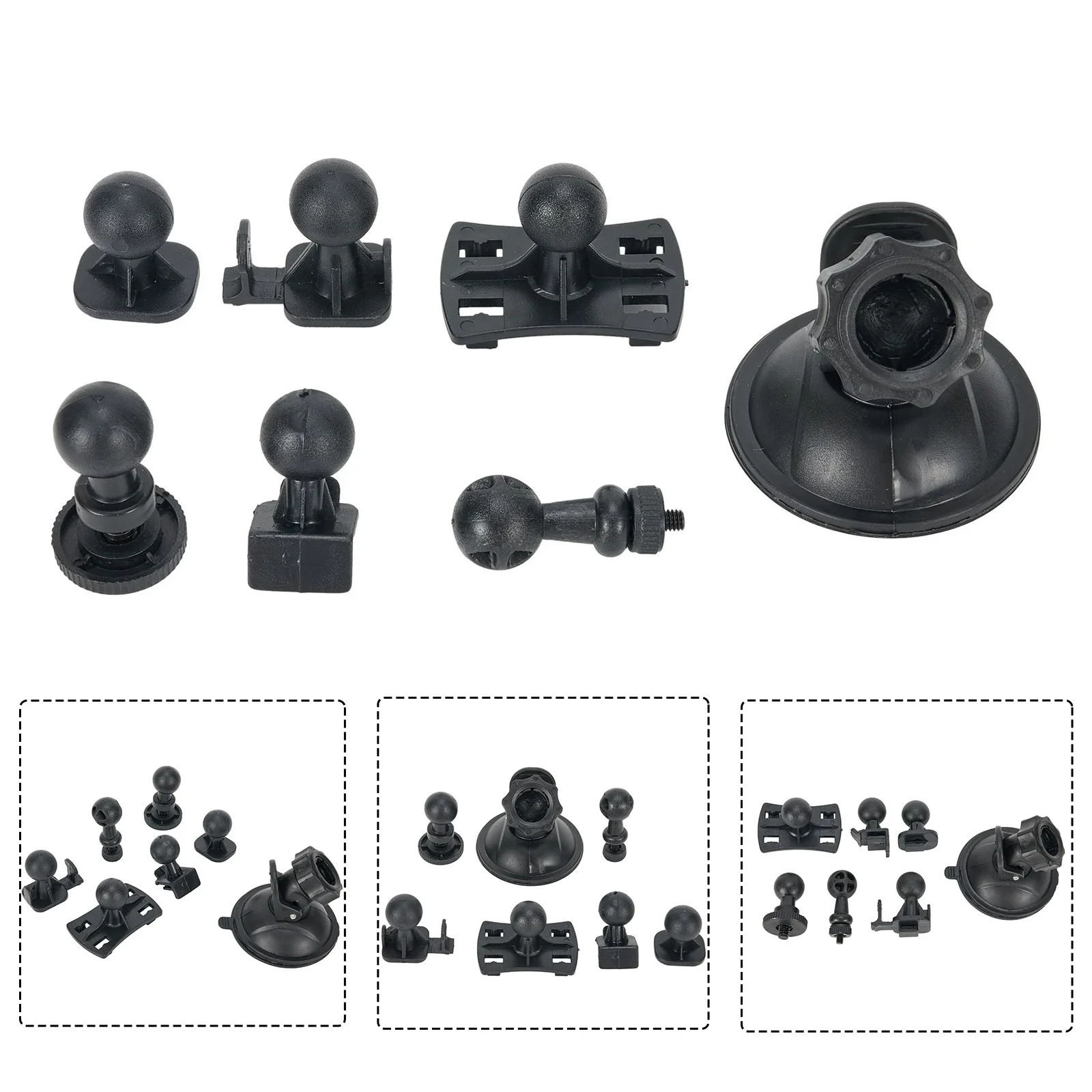 

Car Driving Recorder Bracket 1 * Cam Mount Holder 6 * Adapters Easy Install And Removal G1W G1W-H G1W-C G1W-B LS300W