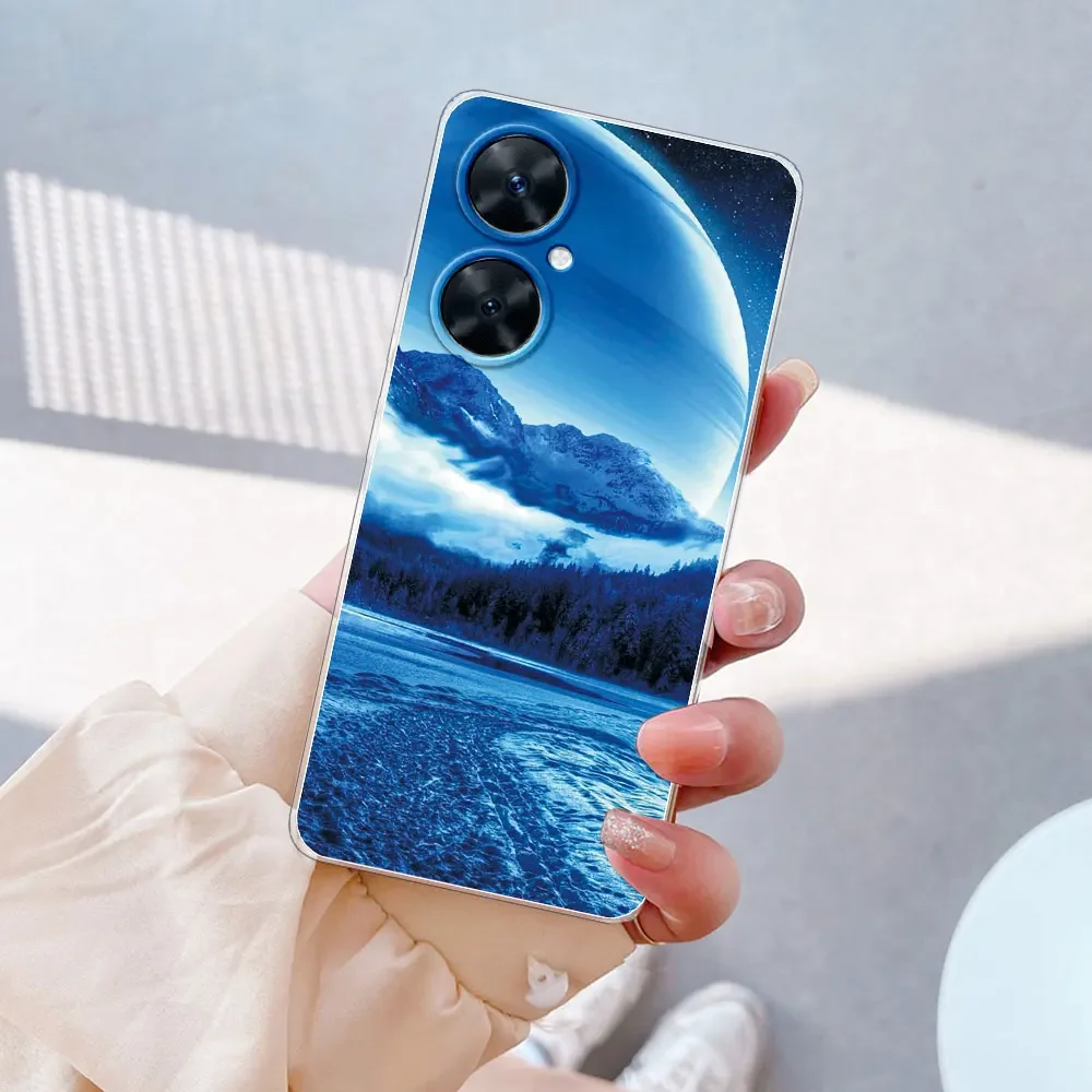 Transparent Silicone Phone Case with Bumper Protection