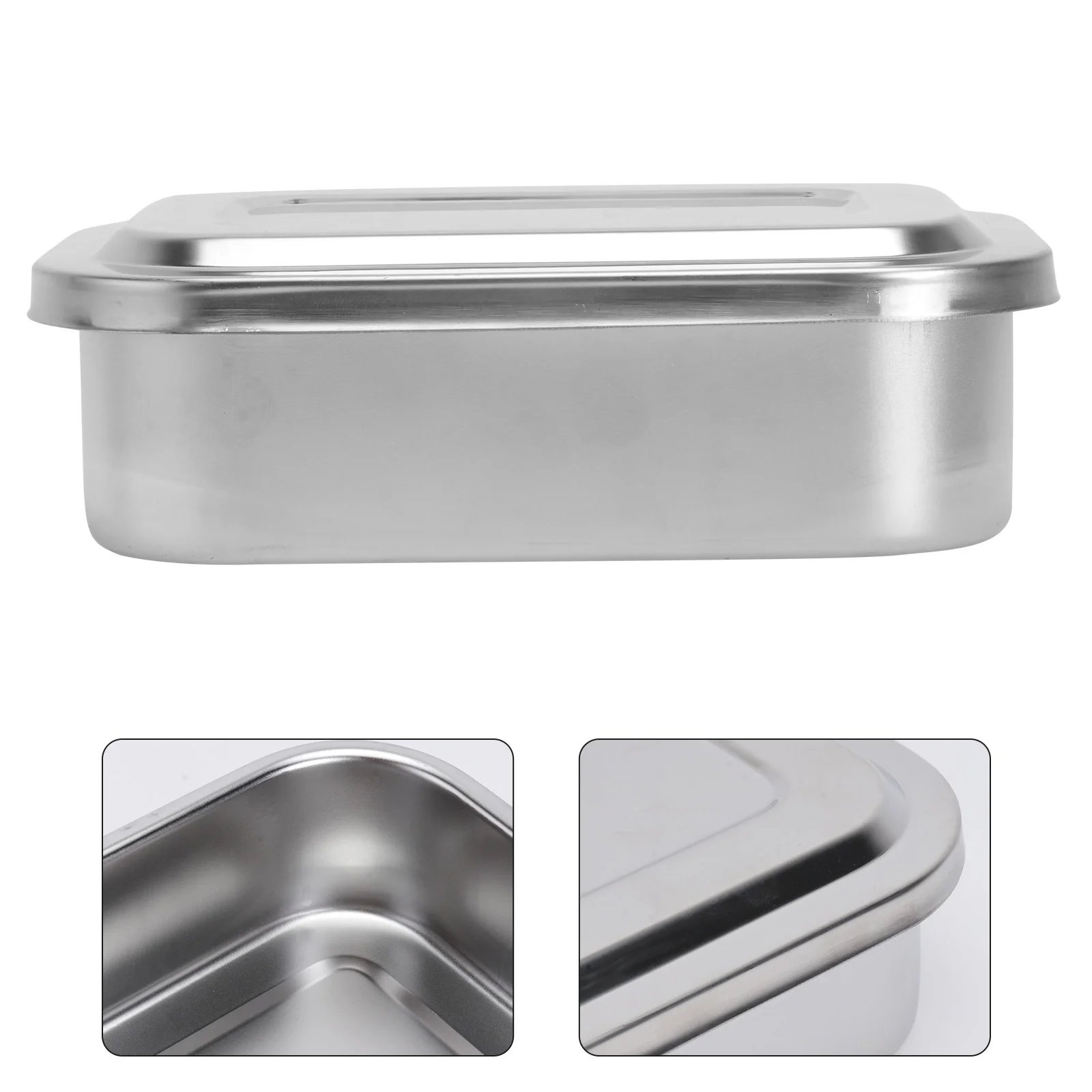 

Stainless Steel Teaching Resources Storage Tray Lab Instrument Tray Device For Clinic Lab Supplies Device