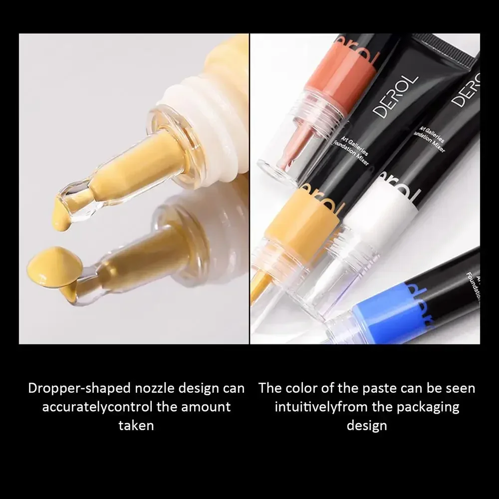 Description Picture 6 of itemProfessional Correction Makeup Color Adjustment White Blue Yellow Orange Base Blender Makeup Custom Shadow Blend Pigment Beauty