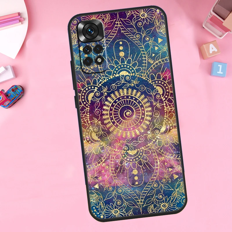 Elegant Mandala Floral Design Phone Case Cover