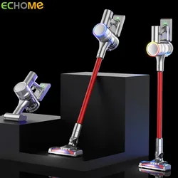 Wireless Vacuum Cleaner with LED Handheld Large Suction Cordless Robot Vacuum Mites Instrument Household Cleaning Electric Mop