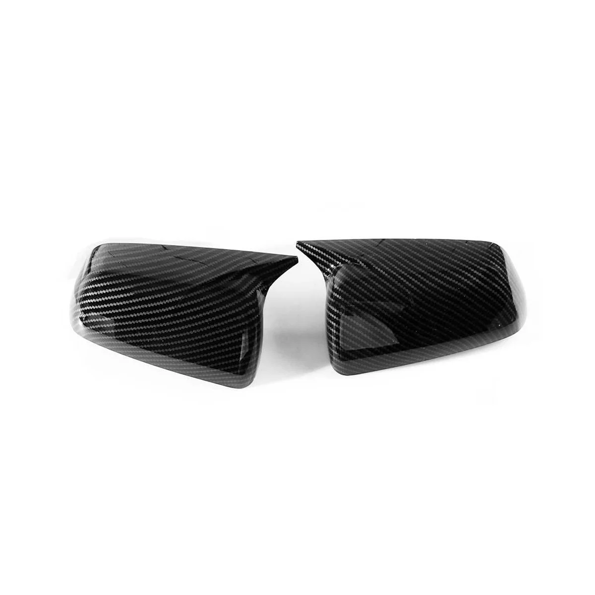 

For Mitsubishi Lancer X10 EX EVO 2008-2012 Side Door Rearview Mirror Cover Cap Trim Accessories - ABS Carbon Fiber
