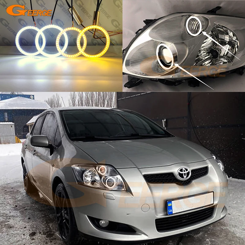 Headlights Angel Eyes Toyota Corolla 2007 - Toyota Corolla