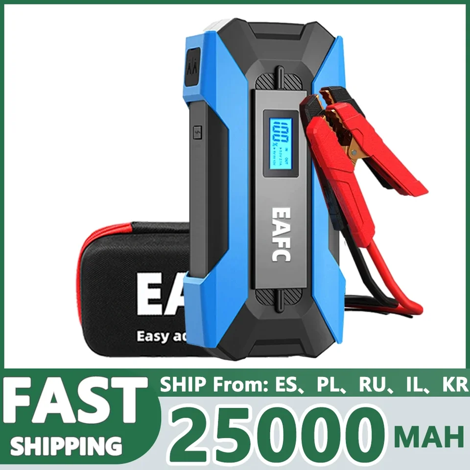 Auto Starthilfe 25000mah 12V Jump Starter Ladegerät Booster