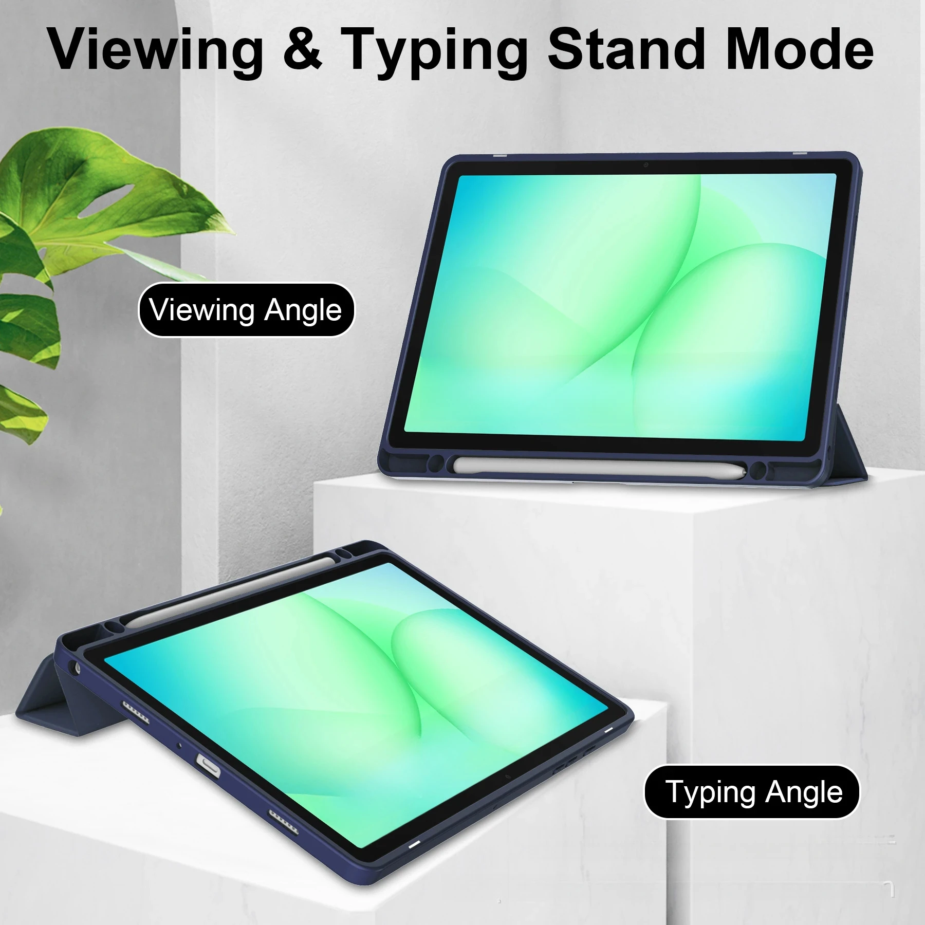 Für Galaxy Tab A11+ 11" Tablet-Hülle SM-X230 mit Acryl-Stiftschlitz – Detail 21