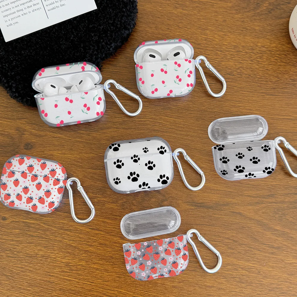 Strawberry Protective Cover for Airpods Earphone Case