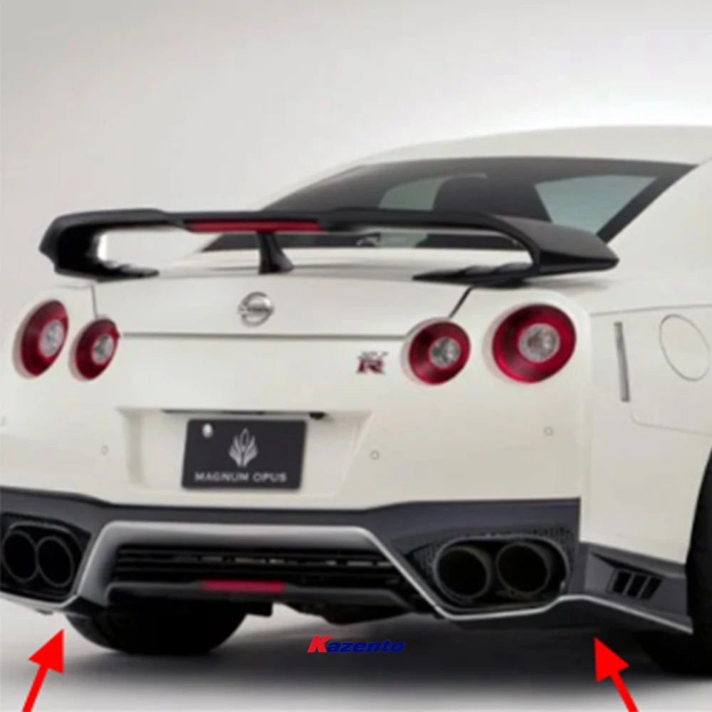 Ｒ35カーボンファイバー リアリップスポイラー 日産r35 gtr GT-Rのリアスポイラー,高品質のカーボンファイバー
