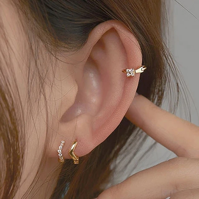 Top 90+ small hoop earrings for cartilage latest esthdonghoadian