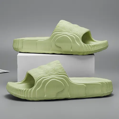 Man Fashion Sandals Solid Beach Slippers Summer Non Slip Sandals Soft Unisex Slides Women Luxury Outdoor Ultralight Shoes - Image 2