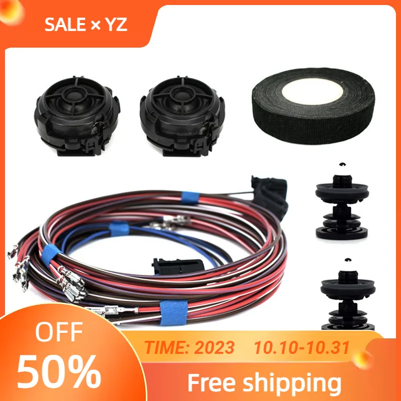 Un Set Altoparlante Tweeter Porta Posteriore 5 C6 035 412 5 C6035412 Per Vw Golf Mk6 Golf6 Golf 6