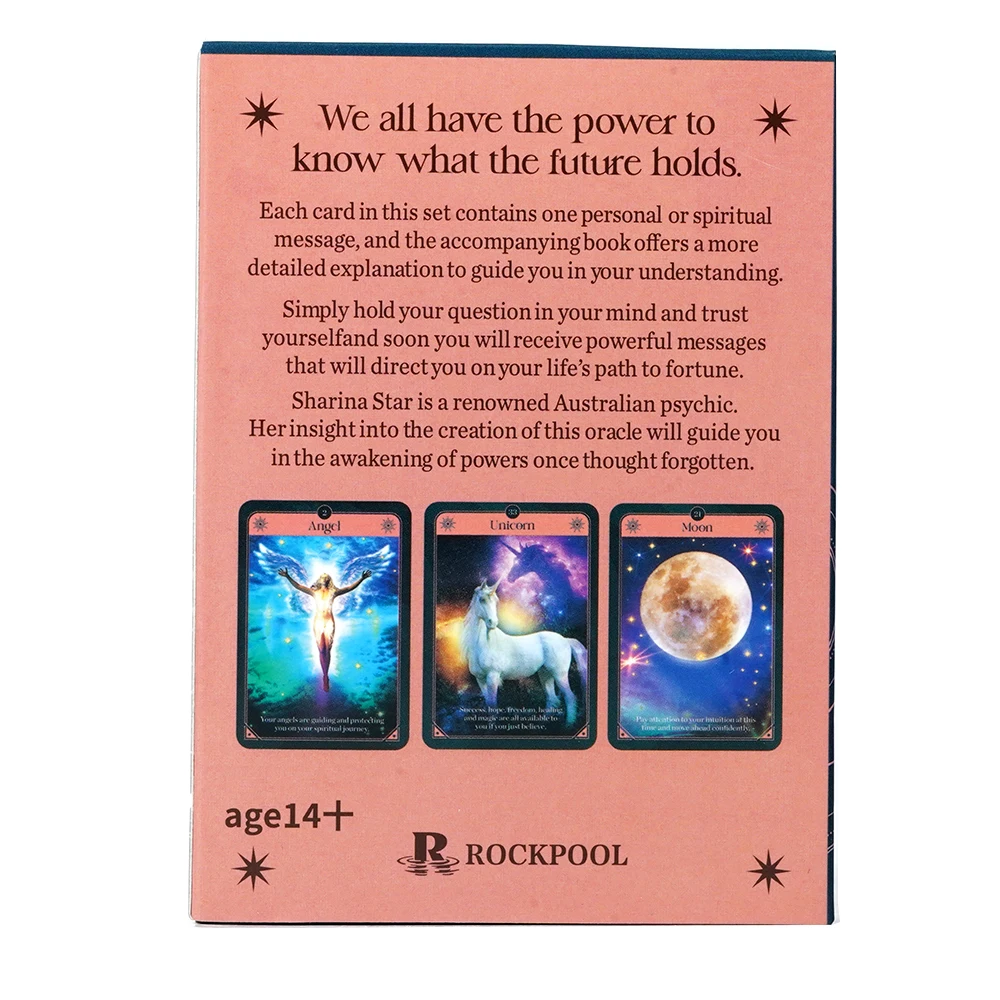 Fortune Oracle Cards by Sharina Star card contains one personal or spiritual message guide you on your life's path 5