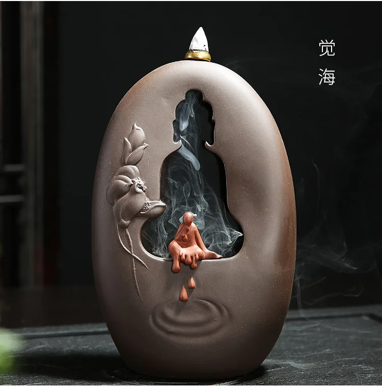 

Большой буддизм Юго-Восточной Азии, 20 см, искусство, дом, безопасность для всей семьи, Чан Дао, керамический будда, художественная концепция, орнамент