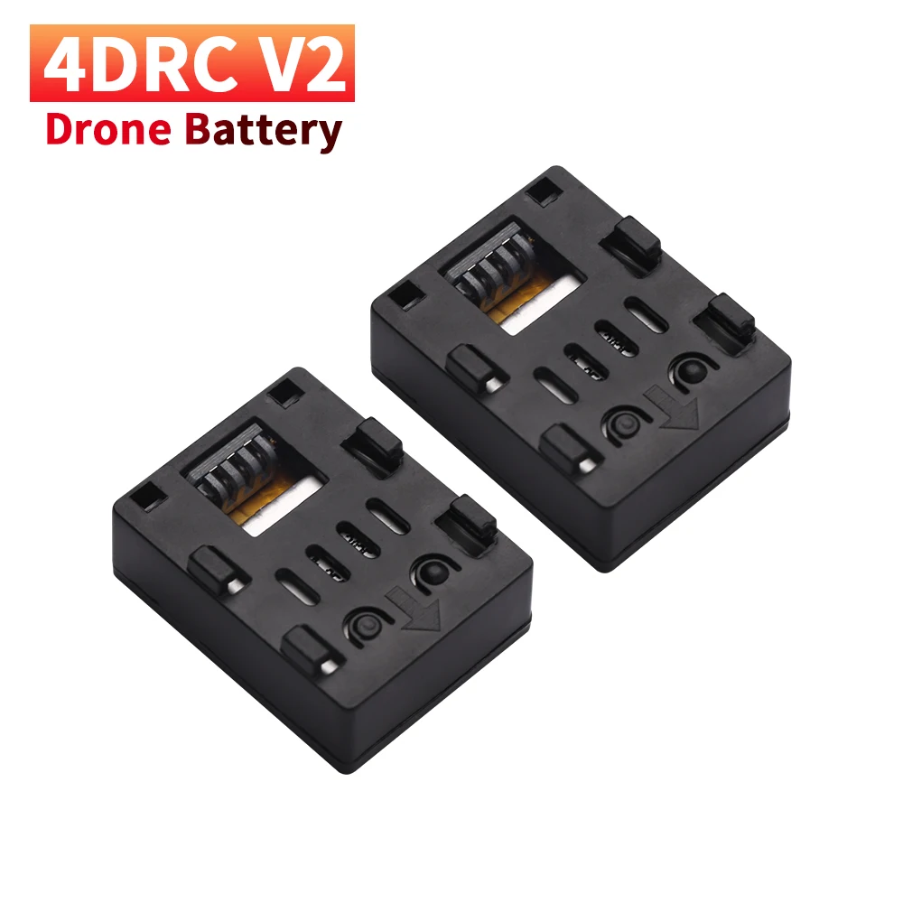 ตัวเลือกสินค้า แบตเตอรี่ลิโพ 3.7V 800mAh สำหรับโดรน 4D-V2 RC