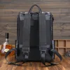 2024 New Fashion Men Backpacks Alligator Male Korean Student Backpack Large Boy Business Casual Laptop School Computer Bags 3