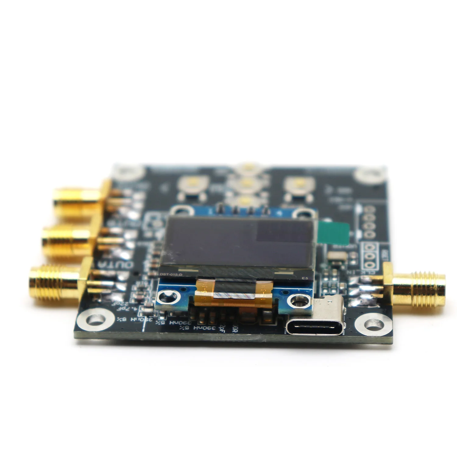 AD9851＋Si5351A RF 신호 발생기 시계 소스 모듈 RF 회로 디버깅용 필터 스펙트럼 분석기 햄 라디오 교정용