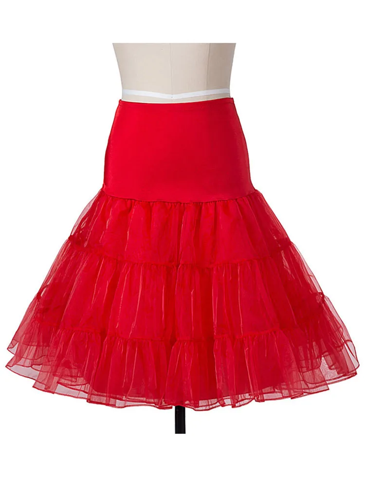 pettiskirt red