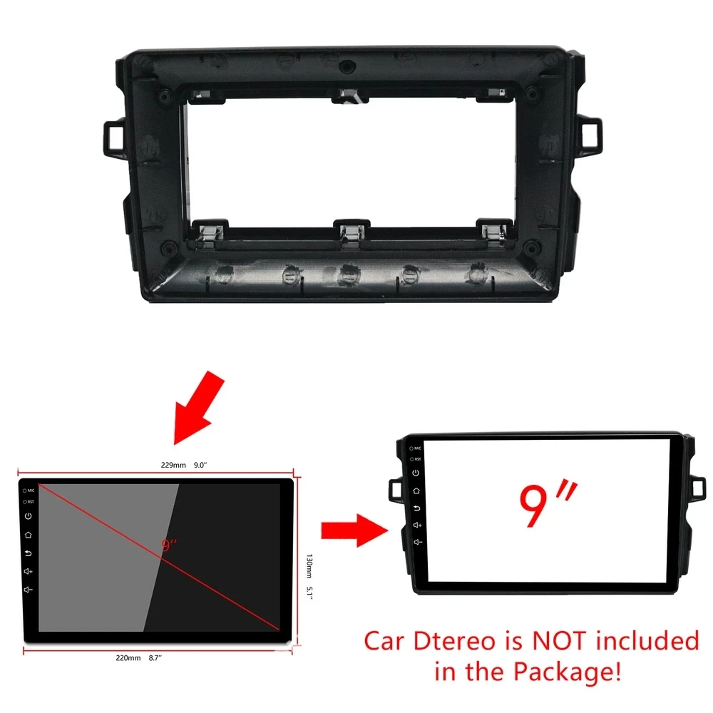 Toyota corolla LEVIN 10.1-2019  2022 ġ ڵ þ, ڵ г ÷̾    2 Din    Ʈ ŰƮ