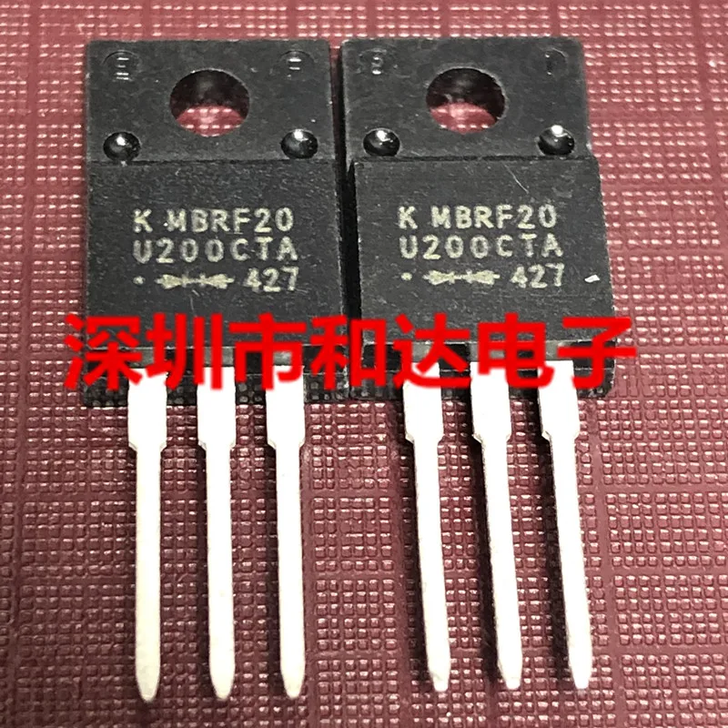 10 Pièces MBRF2060CT TO220F MBR2060 MBRF2060 20 A 60 V TO-220 F