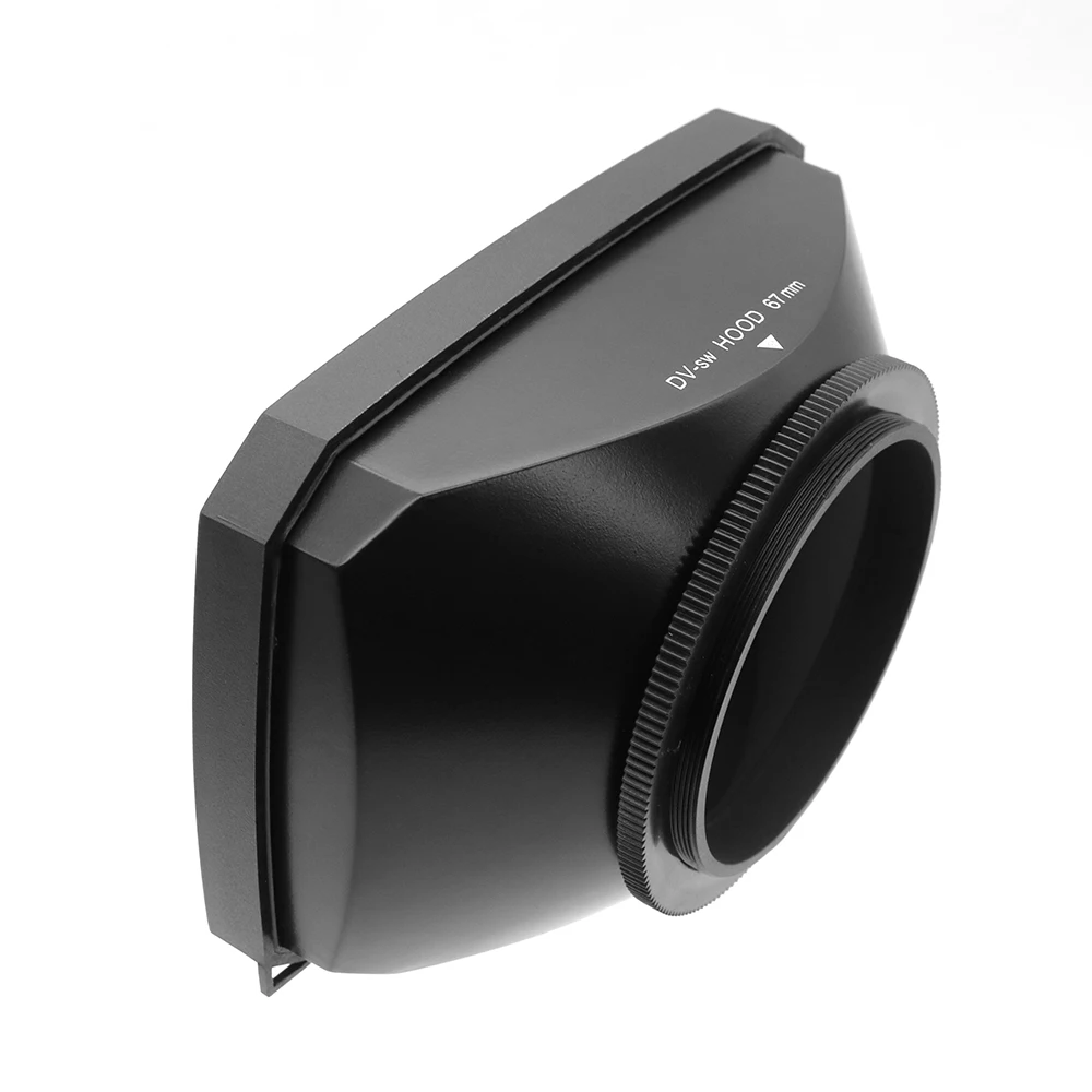 Camcorder Camera Lenses 37-72mm Universal Lens Hood Reduces