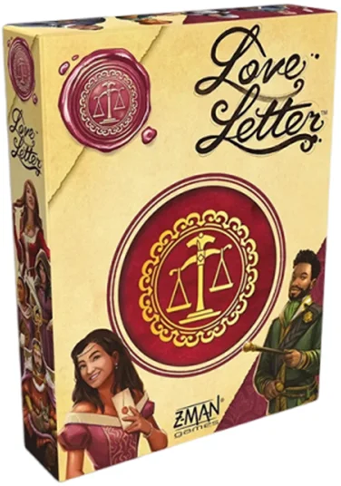 Genuine Asmodee Love Letter Casual Party Board Game Card Game Strategy Interactive Family Social Puzzle Kids Holiday Gifts