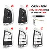 BMW Smart Card Fob Remote Key 3/4 Buttons 315/434/868MHz 49 Chip CN006118