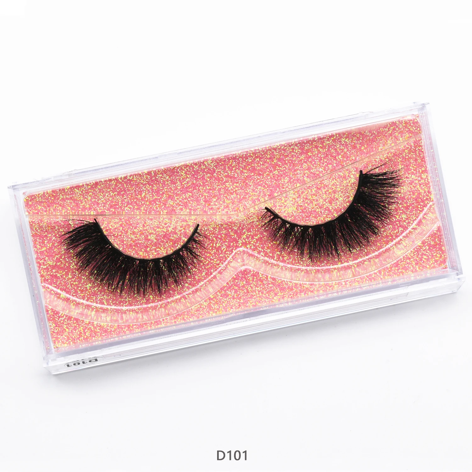 Description Picture 5 of itemMink Fake Eyelashes 3D Mink Lashes Natural Long False Eyelash Cruelty-free Mink Hair Fluttery False Lashes Makeup D101 Lash Gift