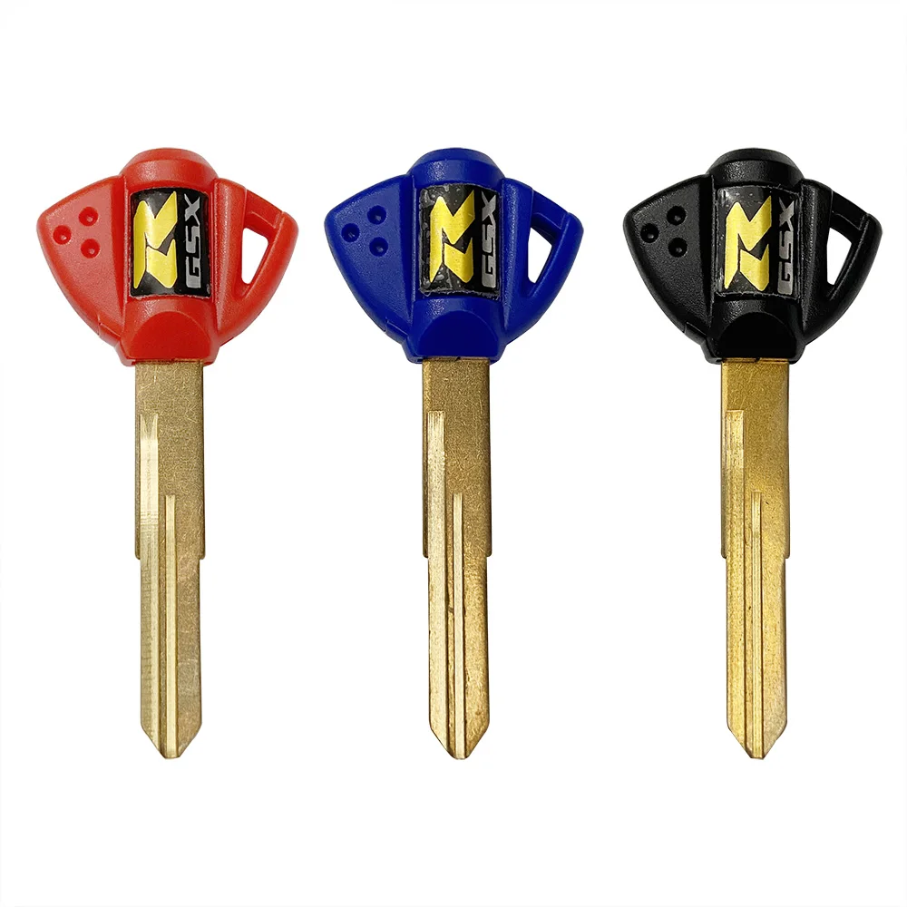 Motorcycle Keys Motorcycle Key Accessories 3 pcs Motorcycle keys Blank Key Uncut Blade For GSX-R 600 750 1000 GSXR600 GSXR750 GSXR1000 K1 K2 K3 K4 K5 K6 K7 K8 K9 K10