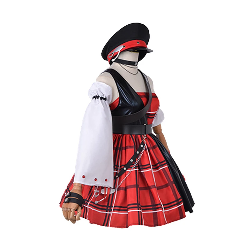 Honor of Kings: Xiao Qiao | Plaid Skirt Cosplay Costume Set 18 Lolita Plaid Skirt Cosplay Costume