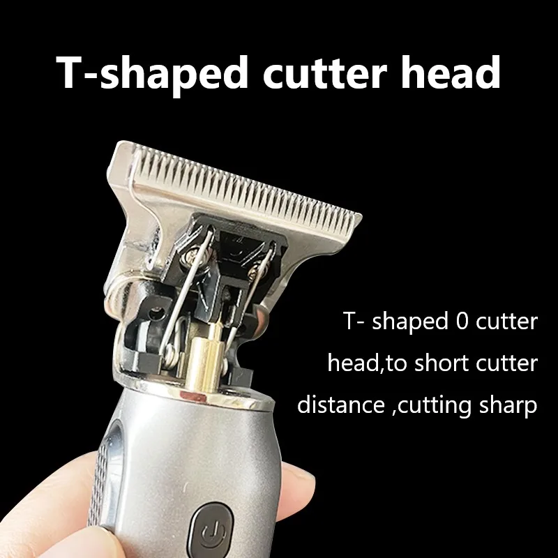 KM-1757 Hair Clippers Men Beard Trimmer Zero Gapped T-Blade Hair Cutting Machine Cordless Professional Barber Edgers Cutter hair clipper hair trimmer