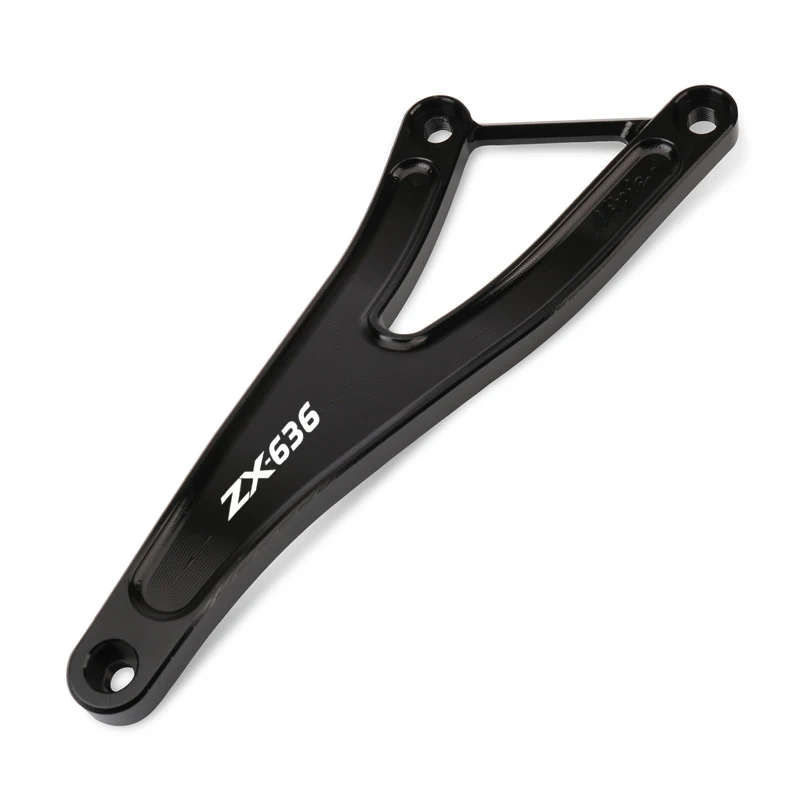 Motorcycle Foot Peg Exhaust Hanger Bracket with Rear Footrest Blanking Plate