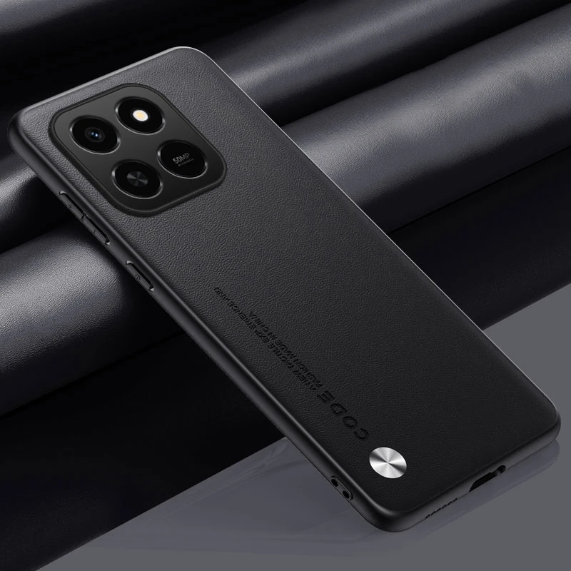 Luxury PU Leather Shockproof Phone Case - Full Protection Back Cover