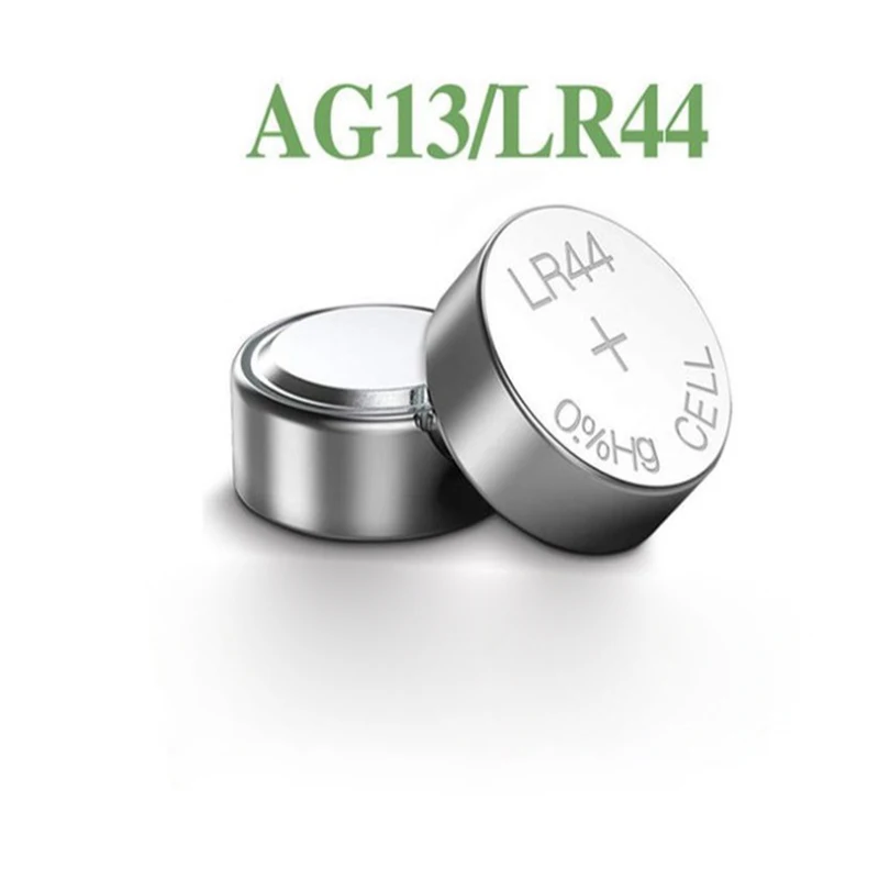 Piles LR44 - Paquet de 120 pièces - Piles alcalines 1,5 V AG13 357 303 SR44  Pile bouton bouton : : High-Tech