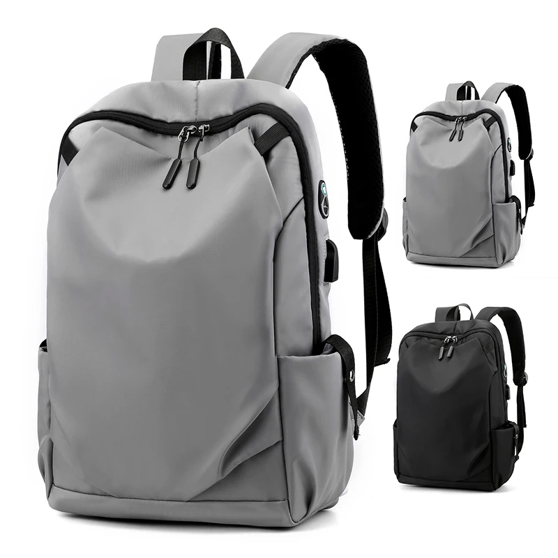 High Quality Men's Nylon Backpack Waterproof Back Pack 15.6 Inch Laptop Mochila Bookbag Large Capacity Student Bag