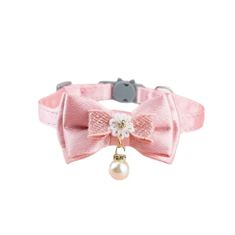 Pink Lace Pet Collar 6