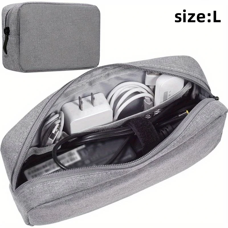 Digital Accessories Storage Bag Portable Waterproof Zipper Travel Carry Organizer thumbnail 1