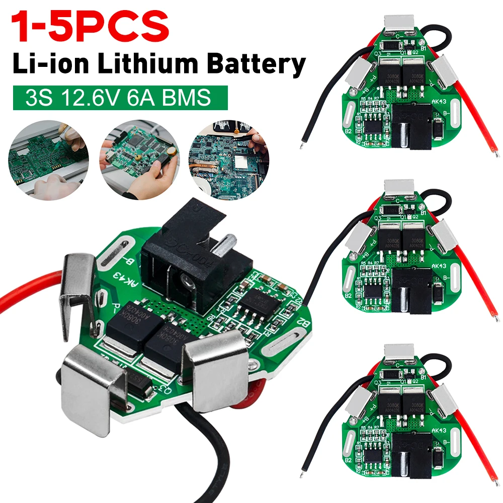 BMS Li-Ion Schutzplatine 4S 25A Für LiFePO4 – Batterie-Management-System Mit Ausgleichsfunktion & Kühlkörper Für E-Bikes & Roller