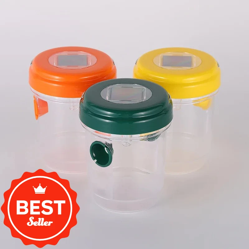Solar-Powered UV LED Insect Trap for Wasps and Yellow Jackets