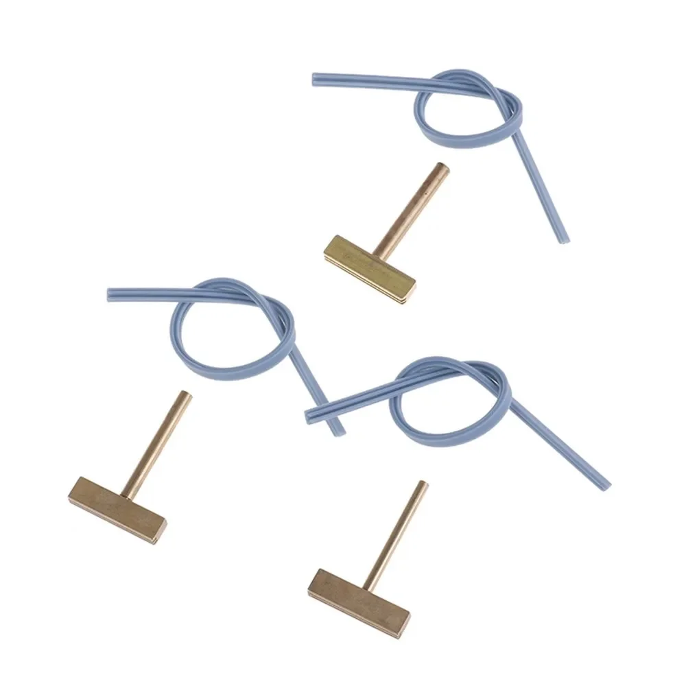 

T-shaped Soldering Iron Tip Nozzle 60W 40W 30W With Rubber For Flex Cable COF Repair ACF Glue Tape Heat Hot Pressing