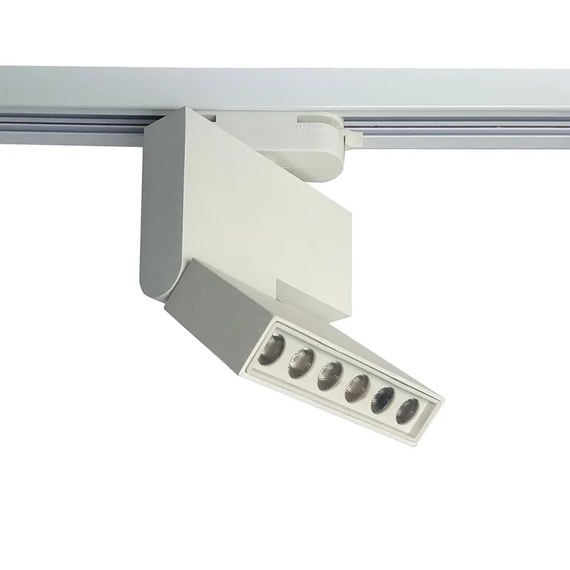 COB LED Track Light Lamp 3 lines Rail Lighting 12W Home Spotlight Indoor Clothing Shop Store Bedroom Lamp Fixture