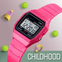 Hommes de luxe analogique numérique militaire armée Sport LED étanche poignet enfants montre pour enfants Bracelet alarme femmes horloge 5
