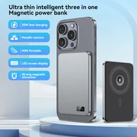 10000mah Ultra Thin Power Bank For Magsafe Magnetic Wireless Fast Charging Mac Safe Portable Battery For Iphone Xiaomi Samsung 2