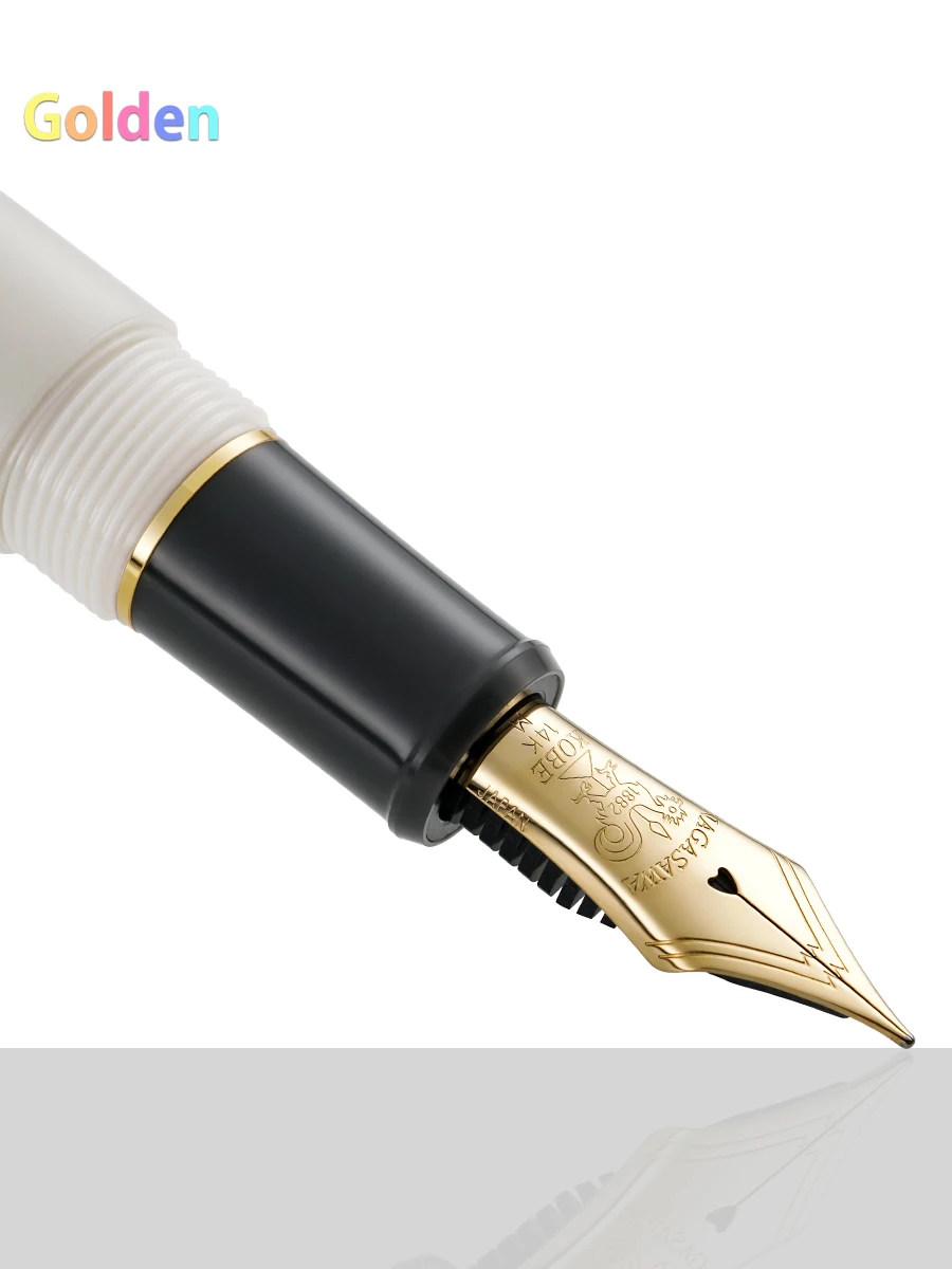 Nagasawa-オリジナルの万年筆シルエット、プラチナ #3776