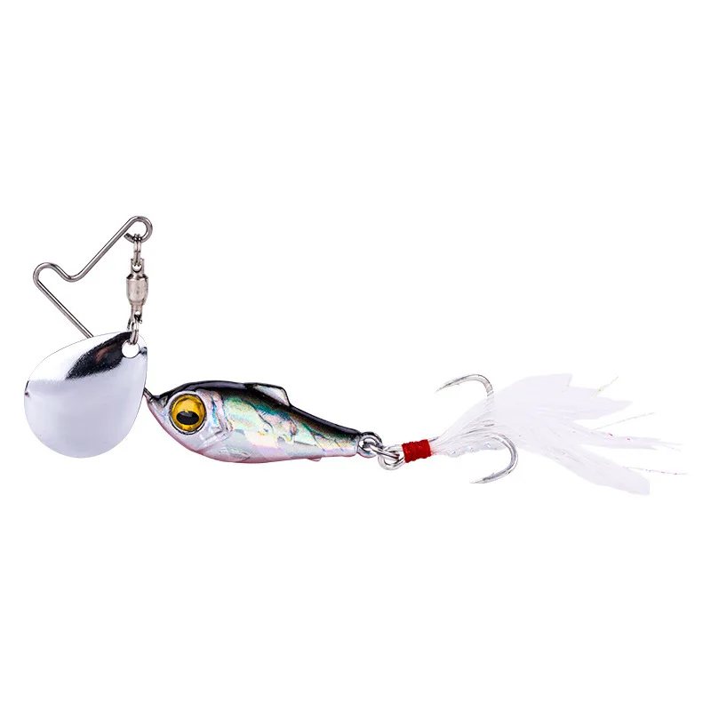 Angelköder mit 360-Grad-Rotation, 15g Spinner-Köder, Künstliche Köder, Spinnerbait, 1 Stück im Angebot – Detail 5